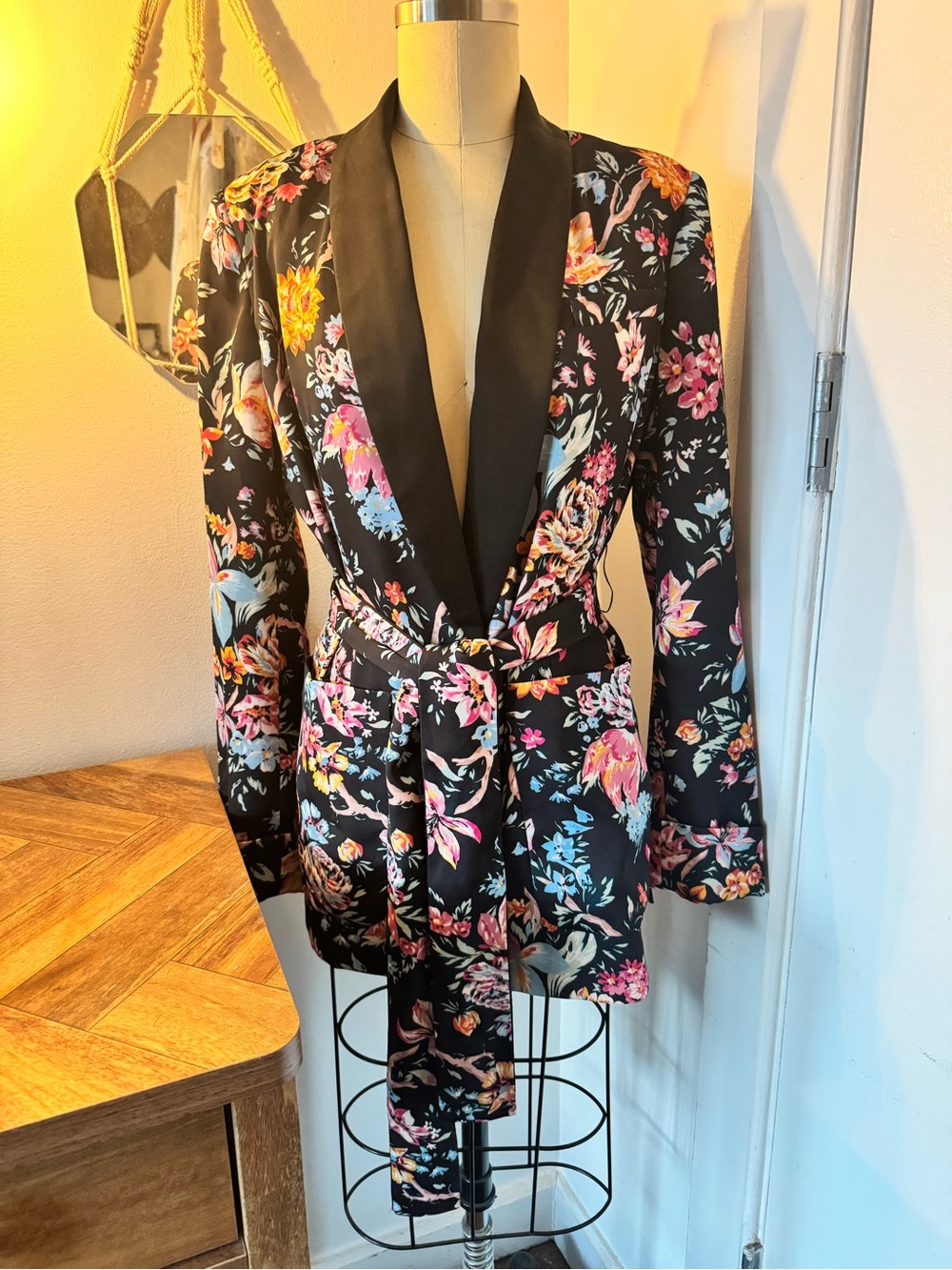 French Connection floral blazer